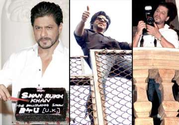 shah rukh khan celebrated his 48th birthday with media view pics