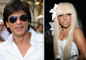 shah rukh khan keen to work with lady gaga