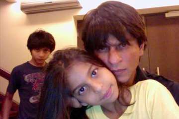 shah rukh khan scared of daughter suhana