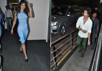 shahid kapoor bumps into priyanka chopra on the sets of indian idol junior view pics