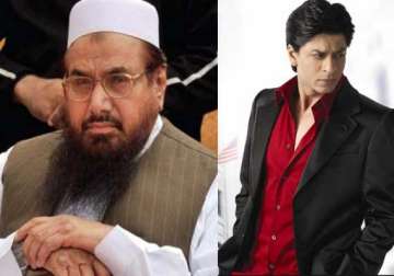 shahrukh khan should move to pakistan says lashkar chief hafiz saeed