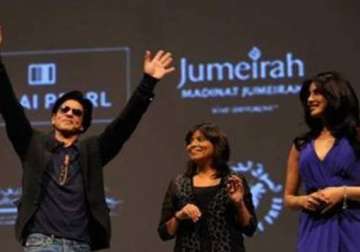 shahrukh priyanka promote don 2 in dubai