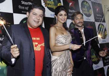 shilpa shetty s diwali with nach baliye contestants see pics