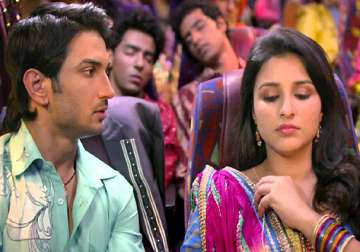 shuddh desi romance trailer launch at jaipur s raj mandir