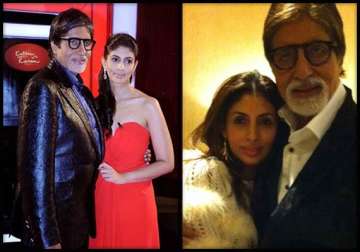 amitabh bachchan daughters have a sense of the sixth