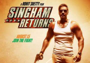 singham returns box office collection rs 53.14 cr in two days salman s kick leads ahead
