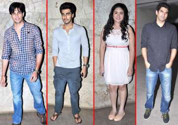 stars attend special screening of gippi watch them