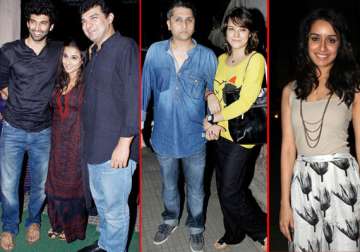 stars glittered at the special screening of aashiqui 2 view pics