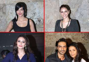 stars spotted attending special screening of d day view pics