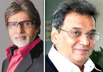 subhash ghai patches up with big b