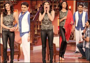 sushmita sen approached comedy nights with kapil to be a guest see pics