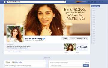 tanishaa mukherjee s official facebook page unveils her unseen pictures see pics