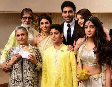 the complete bachchan family spotted at a wedding view pics