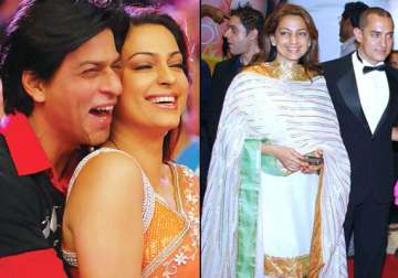 there is no comparison between shahrukh and aamir juhi chawla