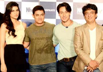 tiger shroff has a lot of potential feel proud to present the new superstar aamir khan