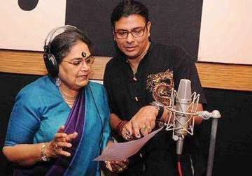 usha uthup lends voice for children s bengali film first time