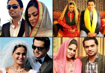 veena malik and asad khan s complete wedding album
