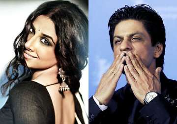 vidya expresses desire to work with shah rukh khan