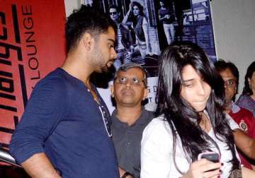 virat kohli spotted with a girl at pvr juhu view pics
