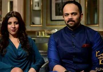 zoya akhtar rohit shetty fight over gift hamper on koffee with karan see pics