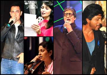 bollywood actors turned singers