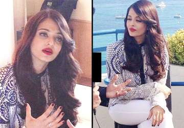 finally here s the first glimpse of aishwarya rai s cannes 2014 look see pics