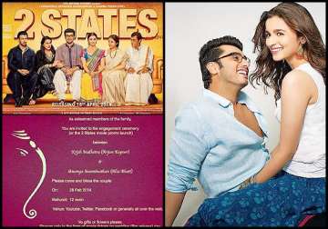 alia arjun introduce families in the latest poster of 2 states see pics