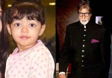 amitabh bachchan gets a gift from aaradhya s fan