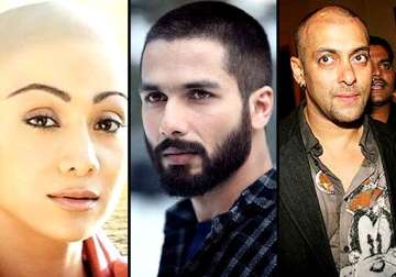 salman aamir shilpa shahid bollywood celebs who went bald for their films see pics