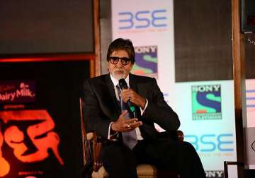 amitabh bachchan surprises all staff at bombay stock exchange