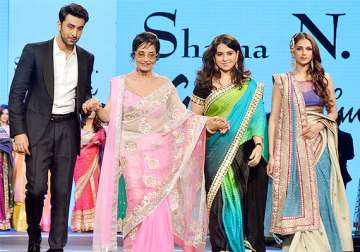 celebrities on ramp for cancer patients see pics