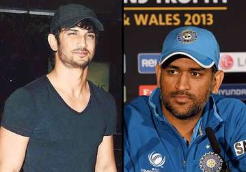 sushant singh rajput to play m.s. dhoni on screen soon