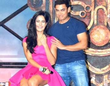 aamir katrina unveil dhoom machale song of dhoom 3 see pics