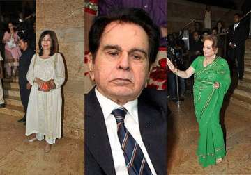 cinema icons get together to launch dilip kumar s autobiography