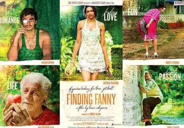 poster out finding fanny to be an absurdly entertaining story see pics