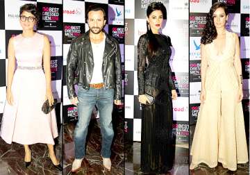 gq india best dressed men party hot nargis evelyn saif grace the starry night see pics