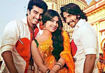 gunday movie preview priyanka ranveer and arjun to entertain you on valentine s day see pics