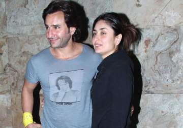 kareena kapoor on saif ali khan working together not our current priority as a couple