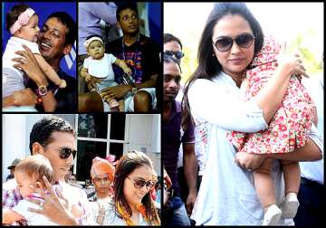 lara dutta and daughter saira to cheer for bhupathi at australian open