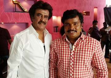 meeting rajinikanth a lifetime achievement sampoornesh