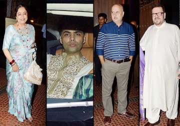 rani aditya wedding private get together happens at yash raj bungalow see inside pics