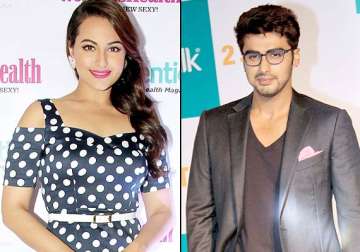 sonakshi sinha tries to bond with arjun kapoor says they have studied in same school