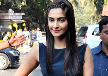 sonam kapoor nervous for brother