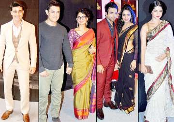 star parivaar awards 2014 aamir khan and wife kiran look inseparable see red carpet pics
