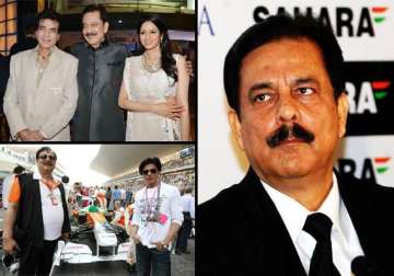 bollywood supports subrata roy faces rage from the media see pics