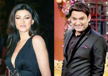 comedy nights with kapil sushmita sen to appear and have blast on the show see pics