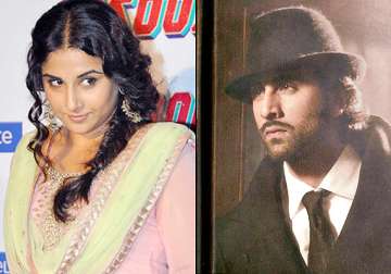 vidya sees no competition with ranbir kapoor