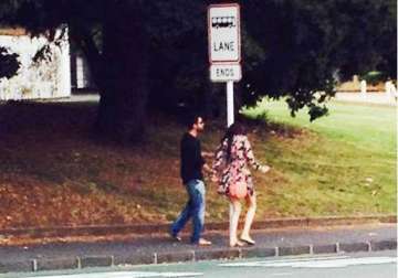 virat anushka spotted getting cozy on new zealand streets see pics