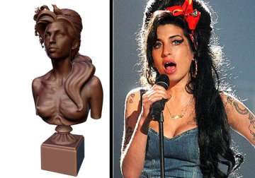 tattoo less bust of amy winehouse created