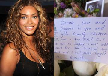 beyonce pays tribute to late fan